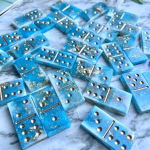 ✨Handmade Resin Domino Set